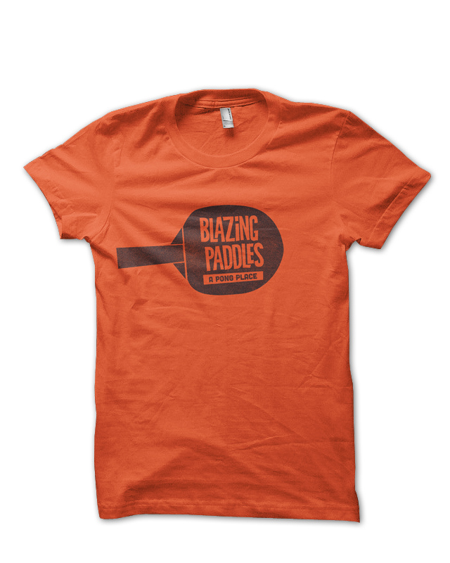 Blazing Paddles branded T-shirt