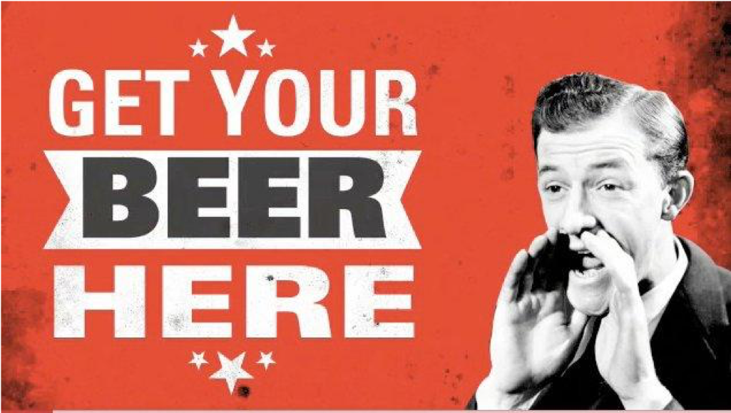 Get Your Beer Here campaign