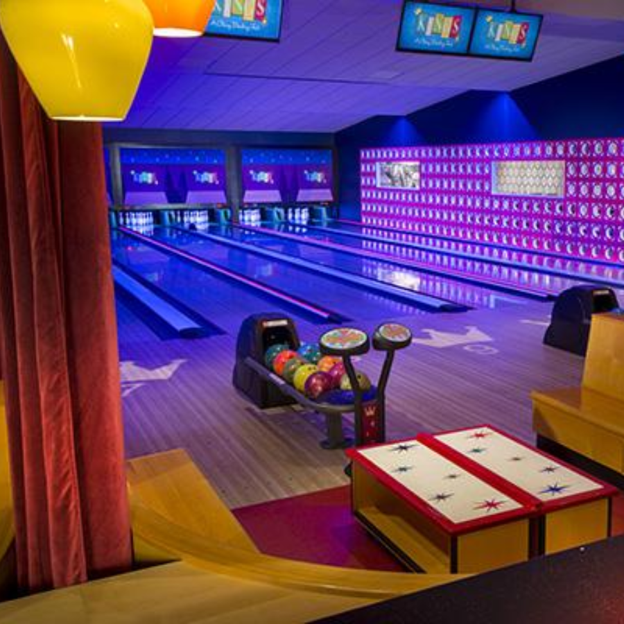 Kings bowling interior
